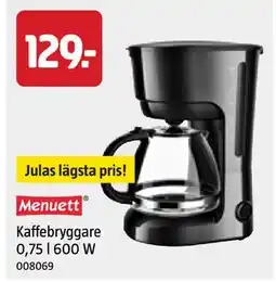 Jula Kaffebryggare erbjuda