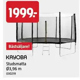 Jula Studsmatta Ø3,96 m erbjuda