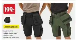 Jula BLUEWEAR Arbetsshorts herr erbjuda
