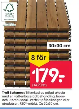 Rusta Trall Bahamas erbjuda