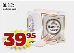 Prisma Mat Martens Lager ÖL 3,5% erbjuda