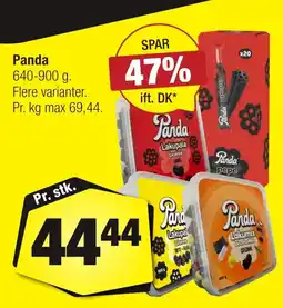 Calle Panda erbjuda