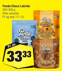 Calle Panda Choco Lakrids erbjuda