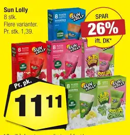 Calle Sun Lolly erbjuda