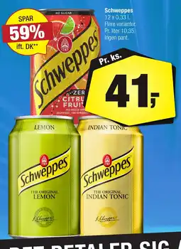 Calle Schweppes erbjuda