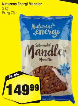 Calle Naturens Energi Mandler erbjuda