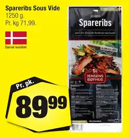 Calle Spareribs Sous Vide erbjuda