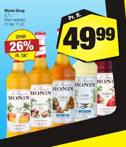 Calle Monin Sirup erbjuda