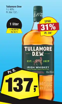 Calle Tullamore Dew erbjuda