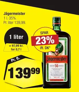 Calle Jägermeister erbjuda