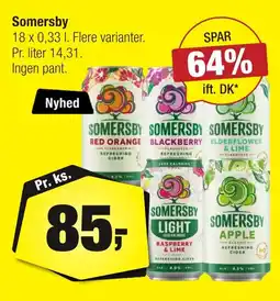 Calle Somersby erbjuda