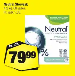 Calle Neutral Storvask erbjuda