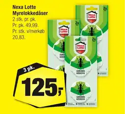 Calle NEXA LOTTE Myrelokkedåser erbjuda