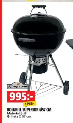 Bauhaus KOLGRILL SUPERIOR Ø57 CM erbjuda