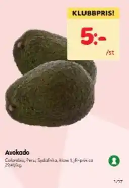 Hemköp Avokado erbjuda