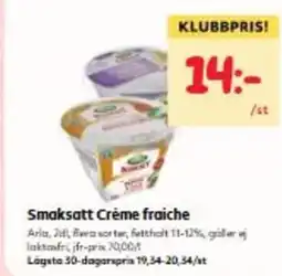 Hemköp Smaksatt Crème fraiche erbjuda