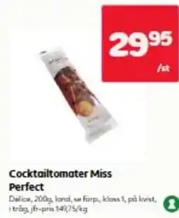 Hemköp Cocktailtomater Miss Perfect erbjuda