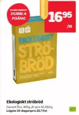 Hemköp Ekologiskt strōbröd erbjuda