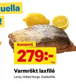 City Gross Varmrökt laxfilé erbjuda