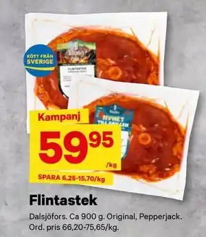 City Gross Flintastek erbjuda