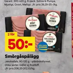 City Gross Smörgåspålägg erbjuda