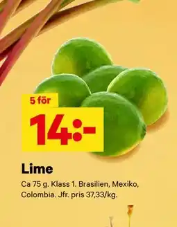 City Gross Lime erbjuda