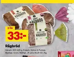 City Gross Rågbröd erbjuda
