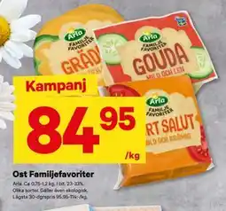 City Gross Ost Familjefavoriter erbjuda