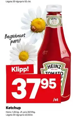 City Gross Ketchup erbjuda