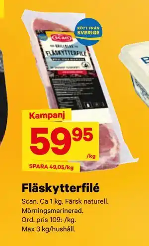 City Gross Fläskytterfilé erbjuda