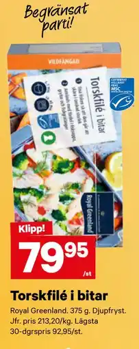 City Gross Torskfilé i bitar erbjuda