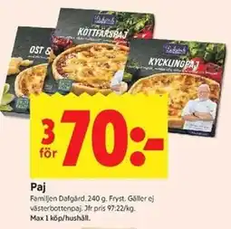 ICA Kvantum Paj erbjuda