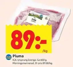 ICA Kvantum Ica Pluma erbjuda