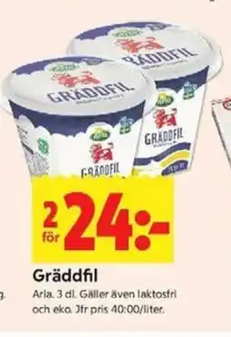 ICA Kvantum Arla Gräddfil erbjuda