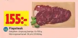 ICA Kvantum Flapsteak erbjuda