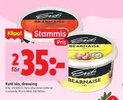 ICA Kvantum Eriks Kyld sås, dressing erbjuda