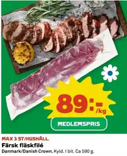 Coop Färsk fläskfilé erbjuda
