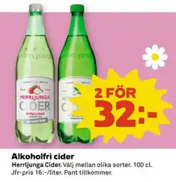 Coop Herrljunga Cider Alkoholfri cider erbjuda
