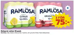 Coop Ramlösa Kolsyrat vatten 12-pack erbjuda
