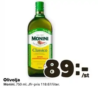 Coop Monini Olivolja erbjuda