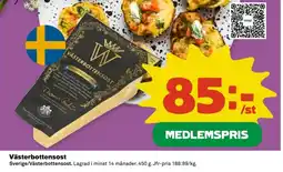 Coop Västerbottensost erbjuda