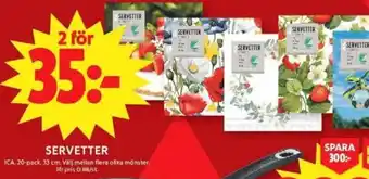 ICA Maxi Ica Servetter erbjuda