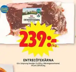 ICA Maxi Ica Entrecotekárna erbjuda