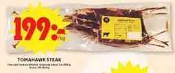 ICA Maxi Tomahawk steak erbjuda