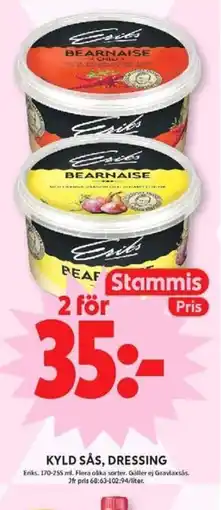 ICA Maxi Eriks Kyld sås, dressing erbjuda