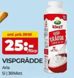 Matrix Butikerna Arla Köket Vispgrädde erbjuda