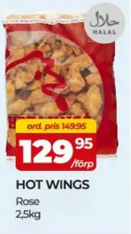 Matrix Butikerna Rose Hot wings erbjuda