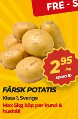 Matrix Butikerna Färsk potatis erbjuda