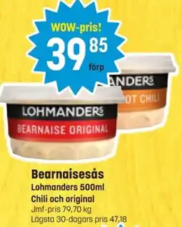Eurocash Lohmanders Bearnaisesȧs erbjuda