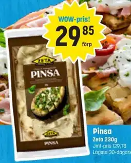 Eurocash ZETA Pinsa erbjuda